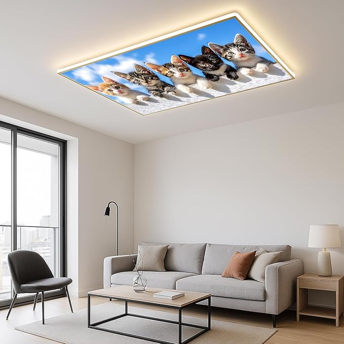 2 Pack Fluorescent Light Covers 4x2 ft Magnetic Light Covers - Image 7
