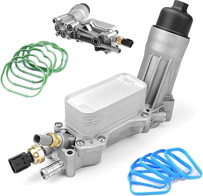 926-876 926-959 Upgraded Aluminum Engine Oil Filter Housing Kit by WZUMLAP