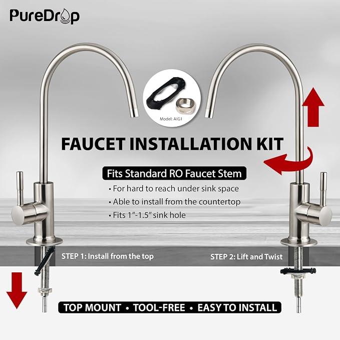 RTW5U Reverse Osmosis Water Filter System - Image 8