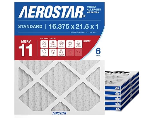 Aerostar 16.375x21.5x1 MERV 11 by AirFiltersDelivered