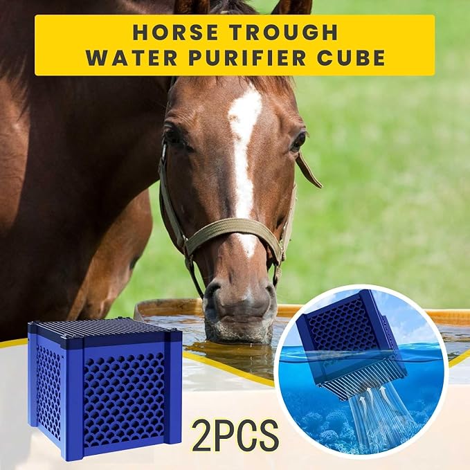 2pcs Cubic Water Trough Filter for Honeycomb Charcoal Activated Carbon Media - Image 2