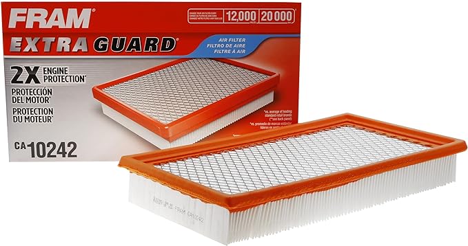 FRAM Extra Guard CA10242 Replacement Engine Air Filter by FRAM