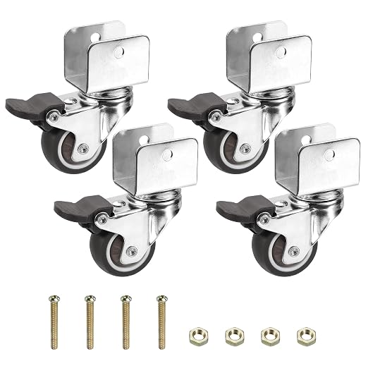 PATIKIL 1.5" Swivel Caster Wheels by PATIKIL