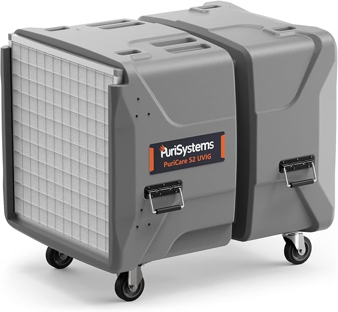PURISYSTEMS Portable Air Scrubber, 2000 CFM Negative Air Machine - Image 9