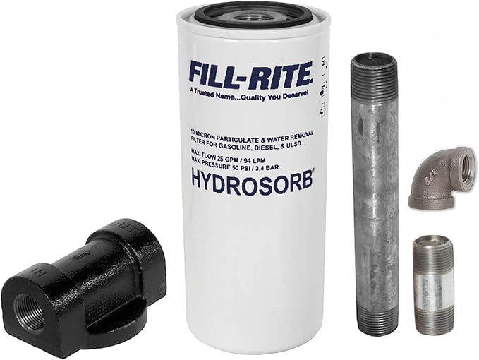 Fill-Rite 1210KTF7019 3/4" 18 GPM 10 Micron Hydrosorb Fuel Filter by Fill-Rite