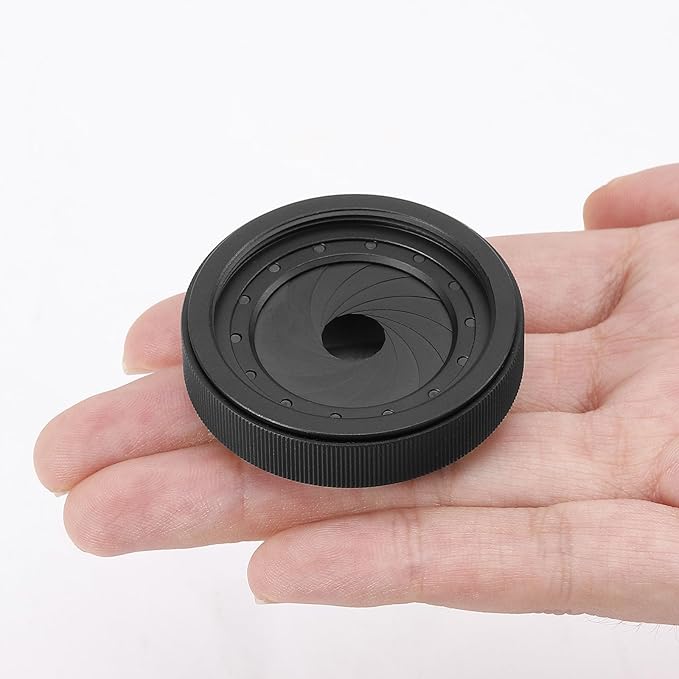 Adjustable Iris Aperture Diaphragm M30 to M37 Iris Aperture Diaphragm Adapter - Image 4