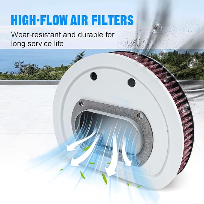 Motorcycle Air Filter 29462-99 1011-4208 High Flow Intake Cleaner Accessories - Image 3