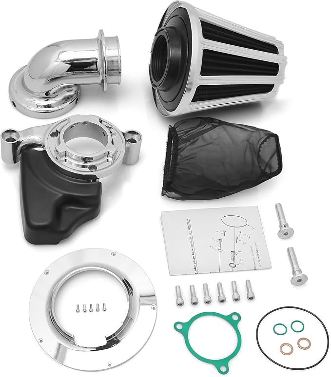 Big Sucker cone Air filter intake by ForHarleyAccessories
