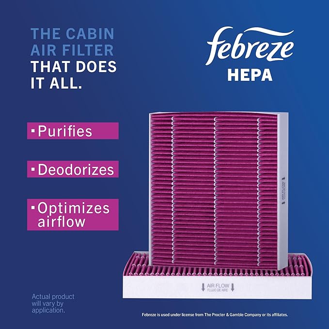 Febreze Odor Control HEPA Cabin Air Filter by PUREFLOW RZ19205H Fits 2013-2018 - Image 4