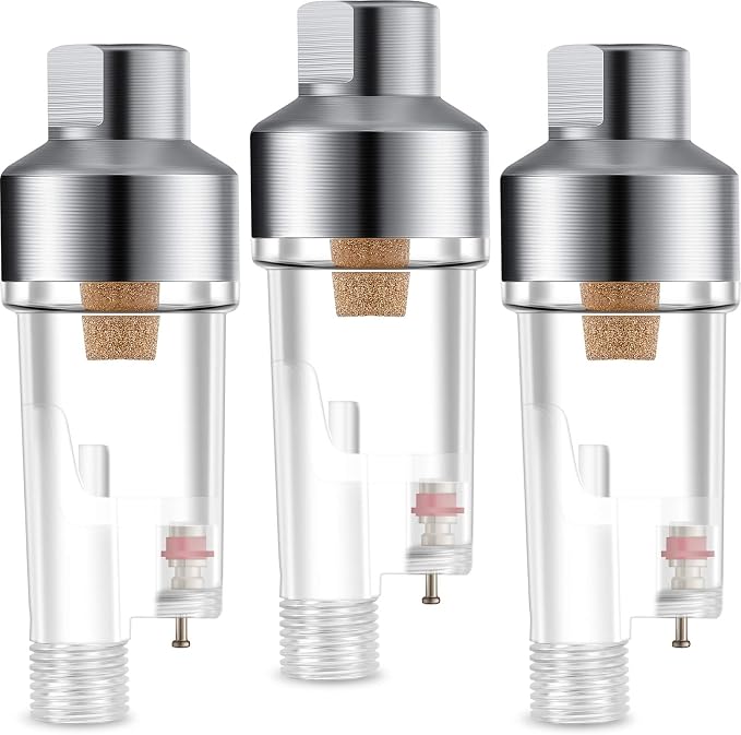 Honoson 3 Pcs 3 Pcs Airbrush In-line Water Trap Mini Air Filter Connect by Honoson