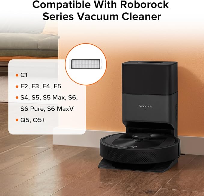 roborock 2 Pack Washable Filter - Image 2