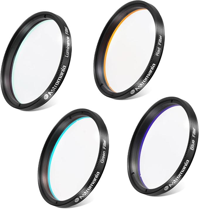 Astromania Deluxe Telescope LRGB 2 Inch Filter Set by AstromaniaOptics