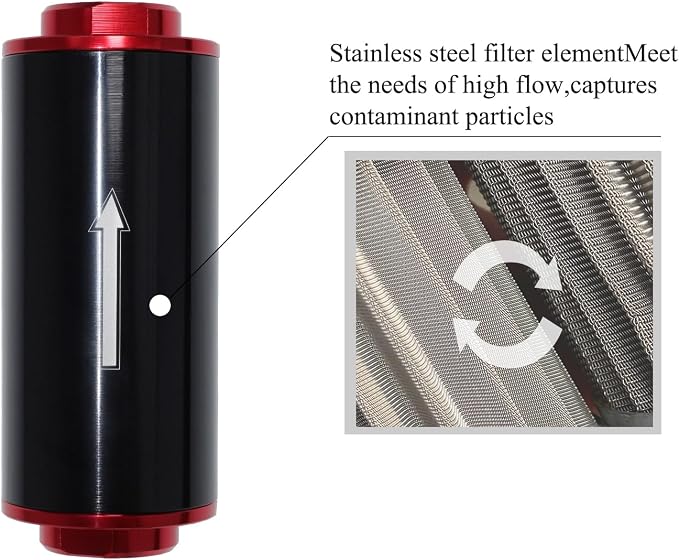 Inline Fuel Filter 100 Micron - Image 4