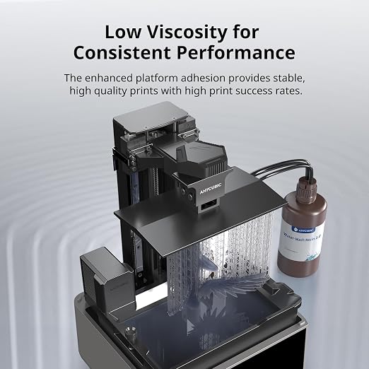 ANYCUBIC Water Washable 3D Printer Resin 2.0, 405nm High Precision 3D Resin - Image 7