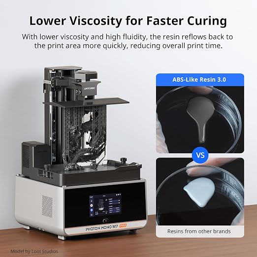 ANYCUBIC ABS-Like Resin 3.0, Upgraded 14K 3D Printer Resin - Image 6