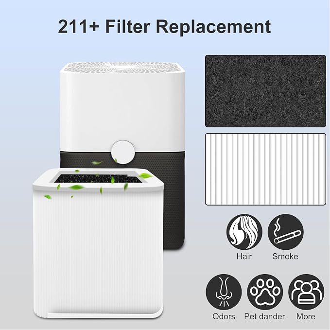 2 Pack 211+ Replacement Filter Compatible - Image 2