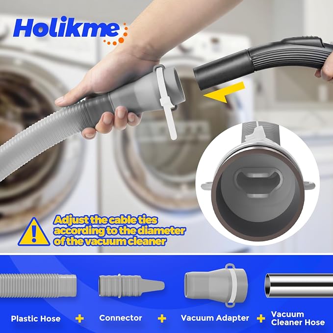 Holikme Dryer Vent Cleaner Kit 2 Pieces - Image 4