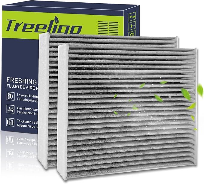 Treeligo 2 PACK CF12157 Cabin Air Filter Compatible by AutomotivePartsBuyNow