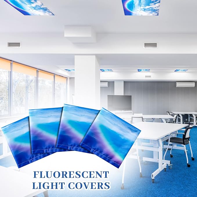 Patelai 8 Pack Fluorescent Light Covers - Image 5
