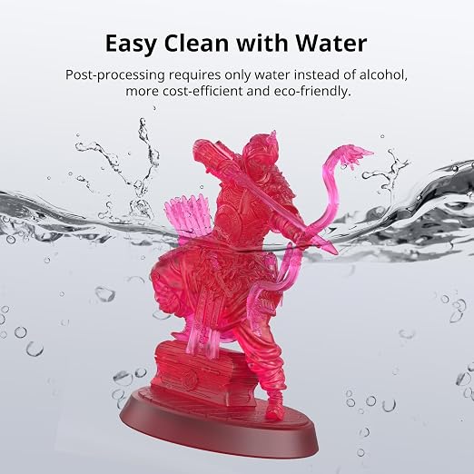 ANYCUBIC Water Washable 3D Printer Resin 2.0, 405nm High Precision 3D Resin - Image 2