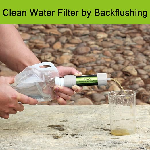 miniwell Gravity Water Filter Ultralight Multi-Purpose Hiking Accessories - Image 8