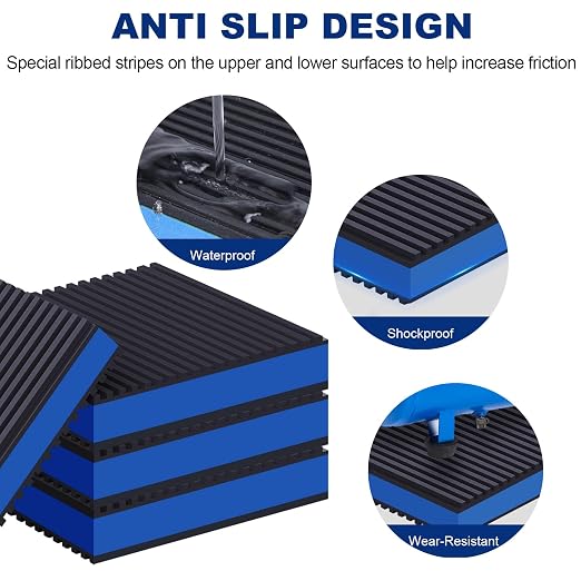4 Pack Anti Vibration Pads, Sound Absorbing Mats - Image 4