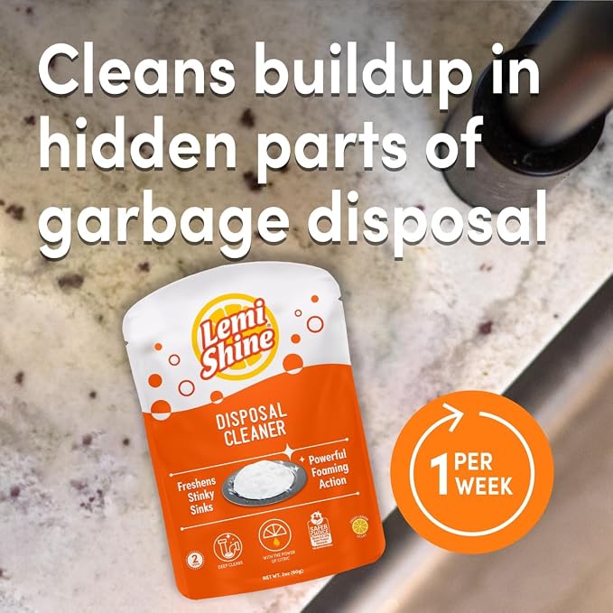 Lemi Shine Garbage Disposal Cleaner and Deodorizer Powered By Citric Acid | - Image 2