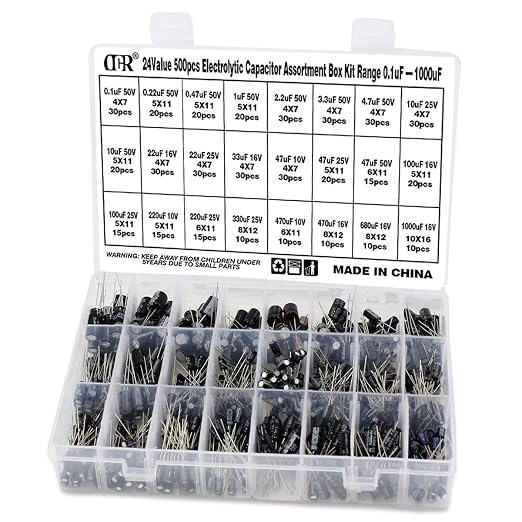 Capacitor Kit, Range 0.1uF by OCRLLC