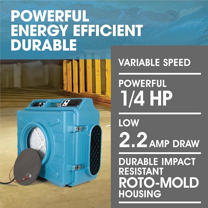HEPA Air Scrubber with GFCI Outlets - Image 8