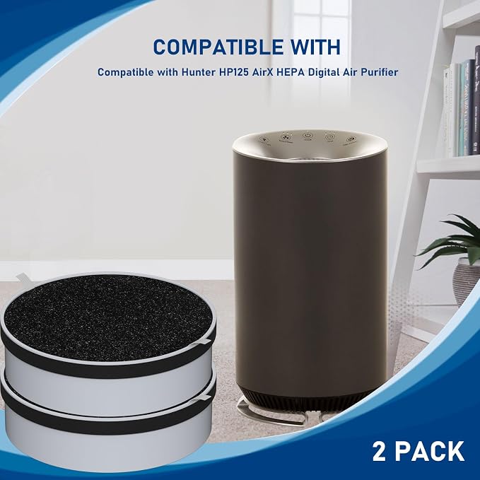 HP125 True HEPA Filter Replacement Set Compatible - Image 4
