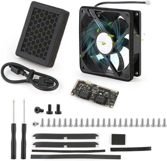 External Exhaust Fan Kit for Bambu Lab P2S by YWLRONG