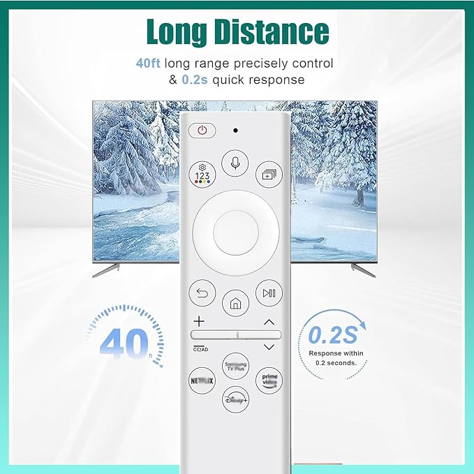 Voice Remote for Samsung TV Remote, BN59-01385A for 2019-2025 Samsung Frame - Image 4
