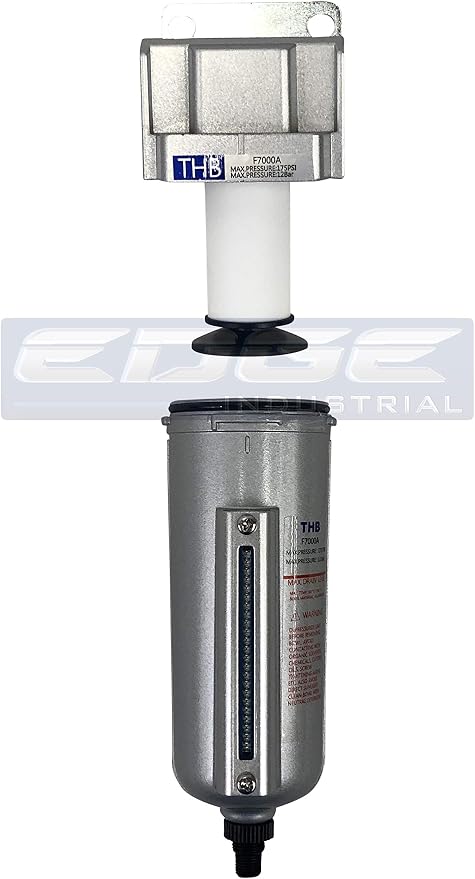 HEAVY DUTY INDUSTRIAL RATED HIGH FLOW PARTICULATE FILTER, IN-LINE WATER TRAP - Image 3