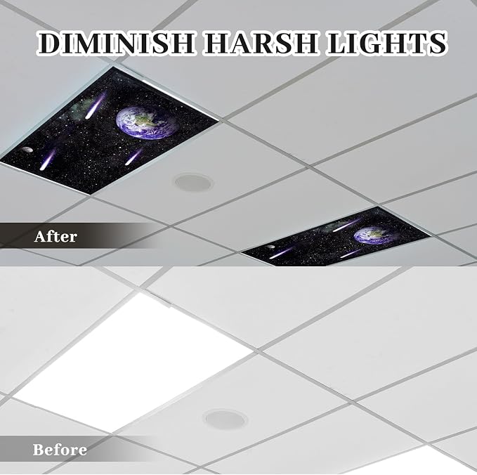 Patelai 4 x 2 Feet Fabric Fluorescent Light Cover - Image 3