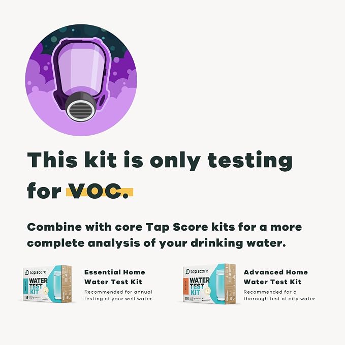 Tap Score Total Trihalomethanes and VOC Water Test Kit | Specialized EPA - Image 5