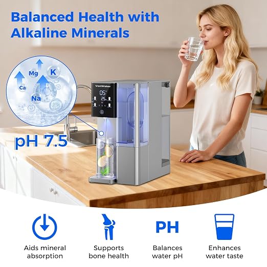 CT910G Alkaline Mineral Countertop Reverse Osmosis Water Filter - Image 7