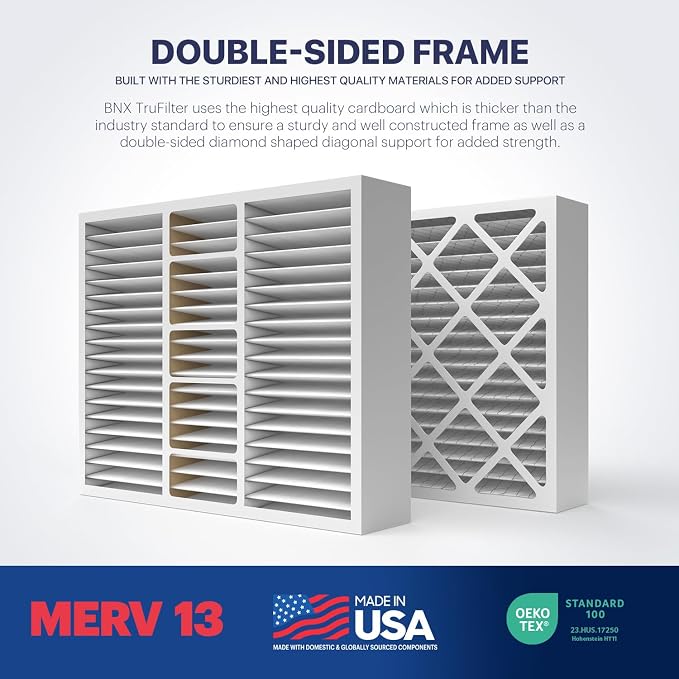 BNX TruFilter 20x20x5 MERV 13 Air Filter - Image 5