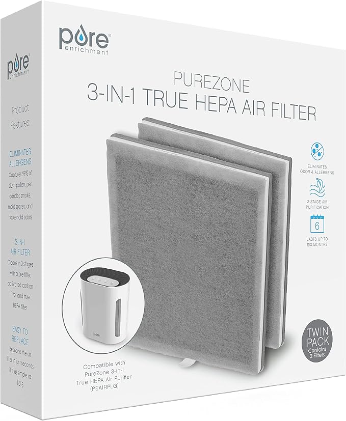 Pure Enrichment Genuine 3-in-1 True HEPA Replacement Filter - Image 6