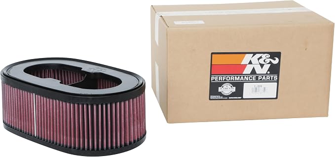 K&N Engine Air Filter: Increase Power & Acceleration, Replacement Car Air - Image 2