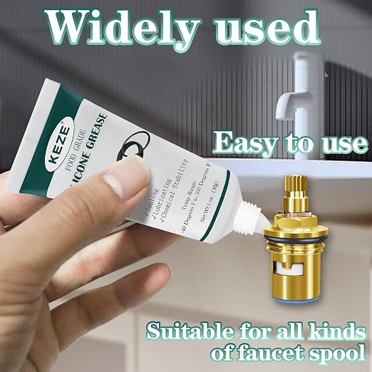 KEZE Silicone Grease Waterproof Food Grade Silicone Sealant Lubricant - Image 5