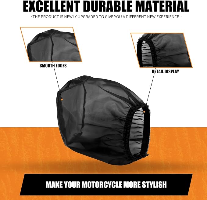 Air Filter Rain Sock Cover Dustproof Waterproof Air Filter Protective Cover Fit - Image 7