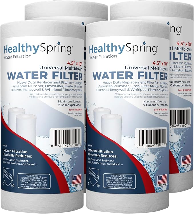 American Made, Sediment Water Filter, Replacement by HealthySpring