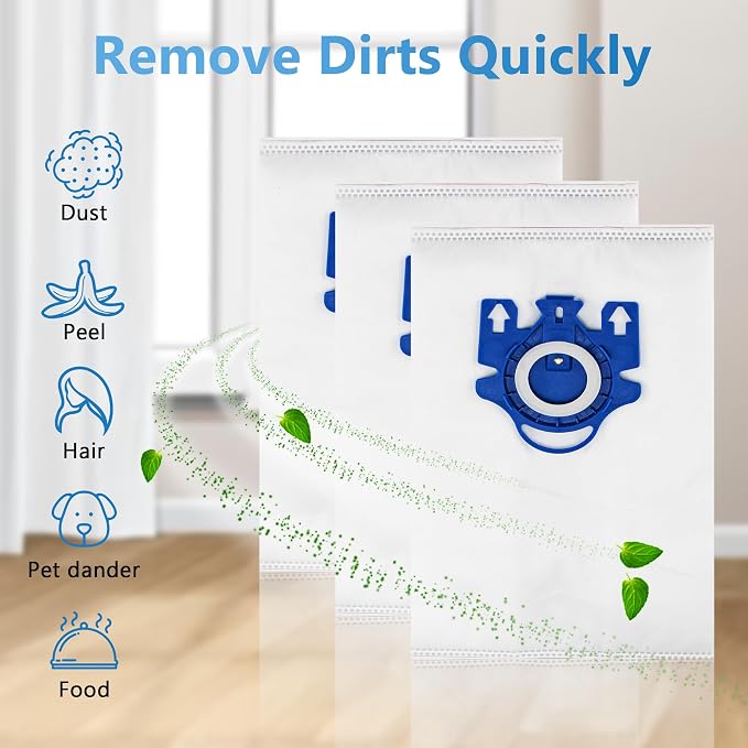 Improvedhand 12 Packs 3D Airclean Bags Replacement - Image 5