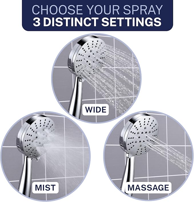 HammerHead Solid Metal Rain Shower System Set with Handheld and 10" Rainfall Head, Shower Valve and Trim Kit, 2-Handle Shower Faucet Set with 2 Way Diverter Body – Oil Rubbed Bronze