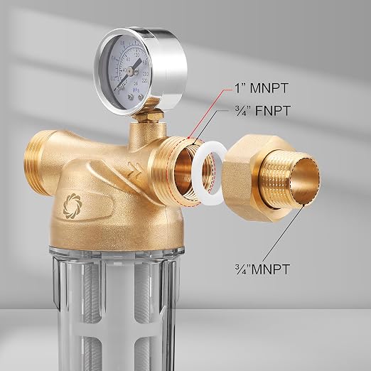 Airthereal Spin Down Water Sediment Filter, Pre-Filtration System - Image 5