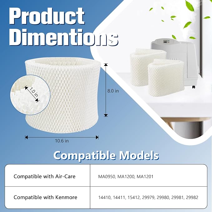 MAF1 Super Humidifier Wick Filter Replacement - Image 2
