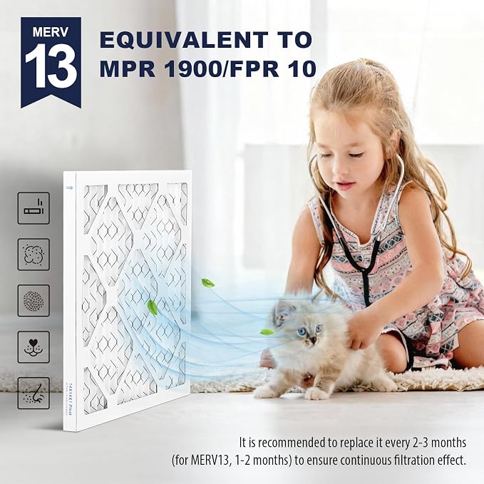 14×14×1 MERV 13 Furnace Air Filters - Image 6