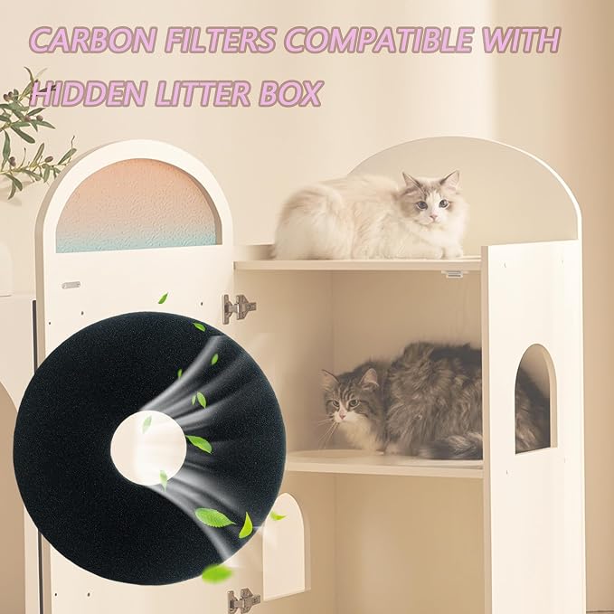8 Pack Carbon Filters Compatible - Image 3