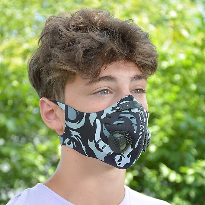 ASA Techmed Reusable Dual Air Breathing Valve Face Mask Cover - Image 7