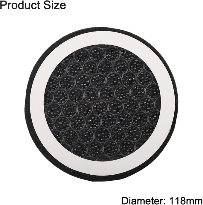 Activated Carbon HEPA Filter for PVC Pipe Air Systems, Round Duct Filter - Image 2